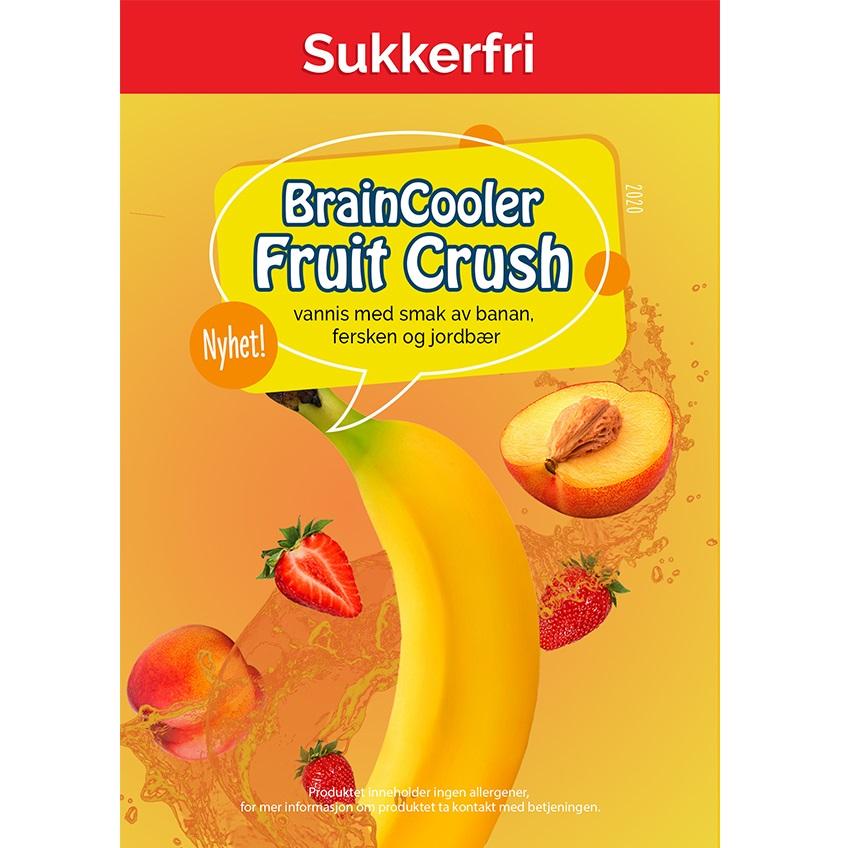 BrainCooler slushessens sukkerfri – Fruit Crush