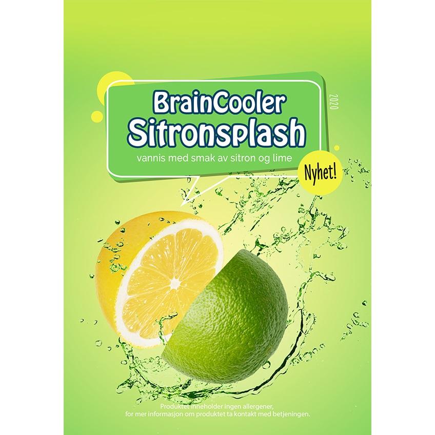 BrainCooler slushessens – Sitronsplash