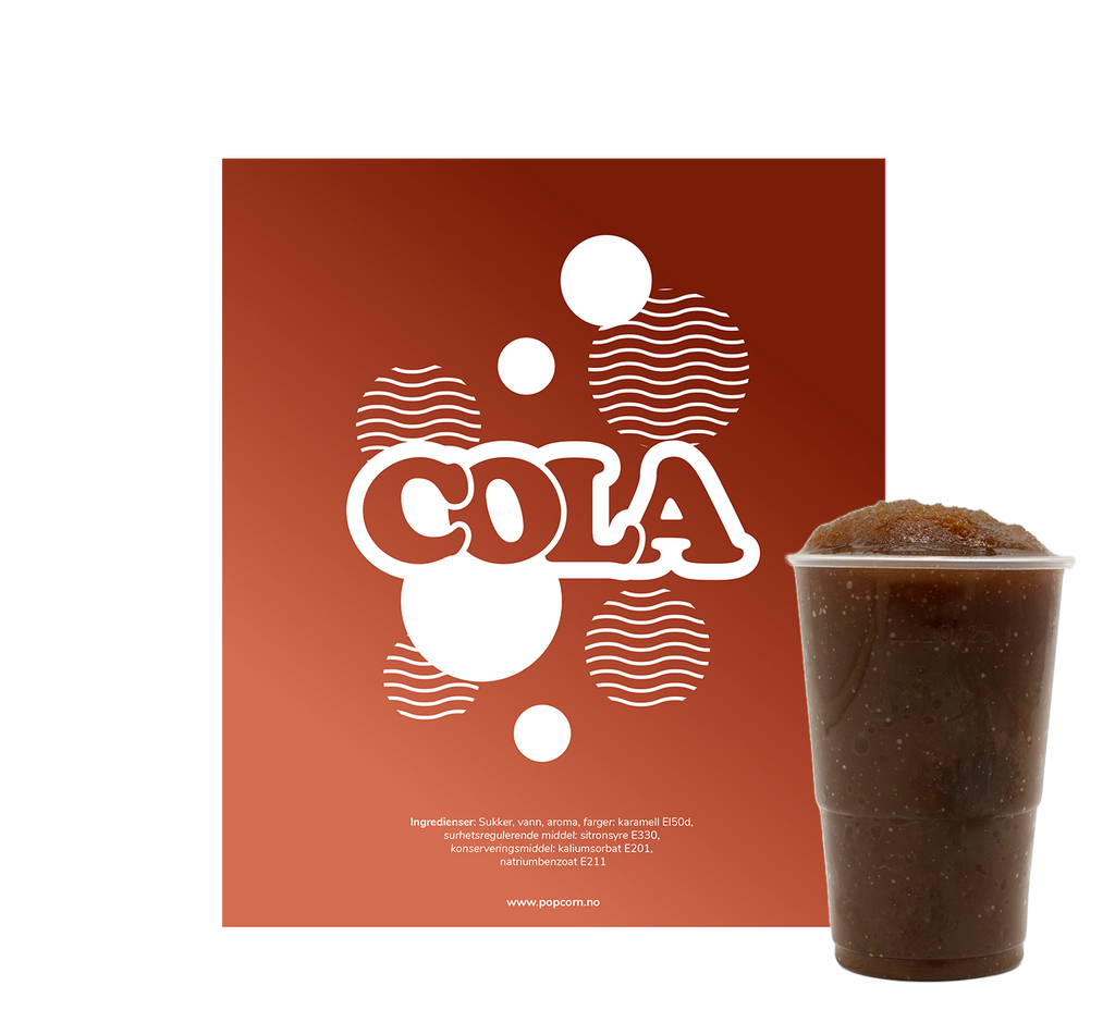 Slush Cola 5 liter (25 liter ferdig slush)