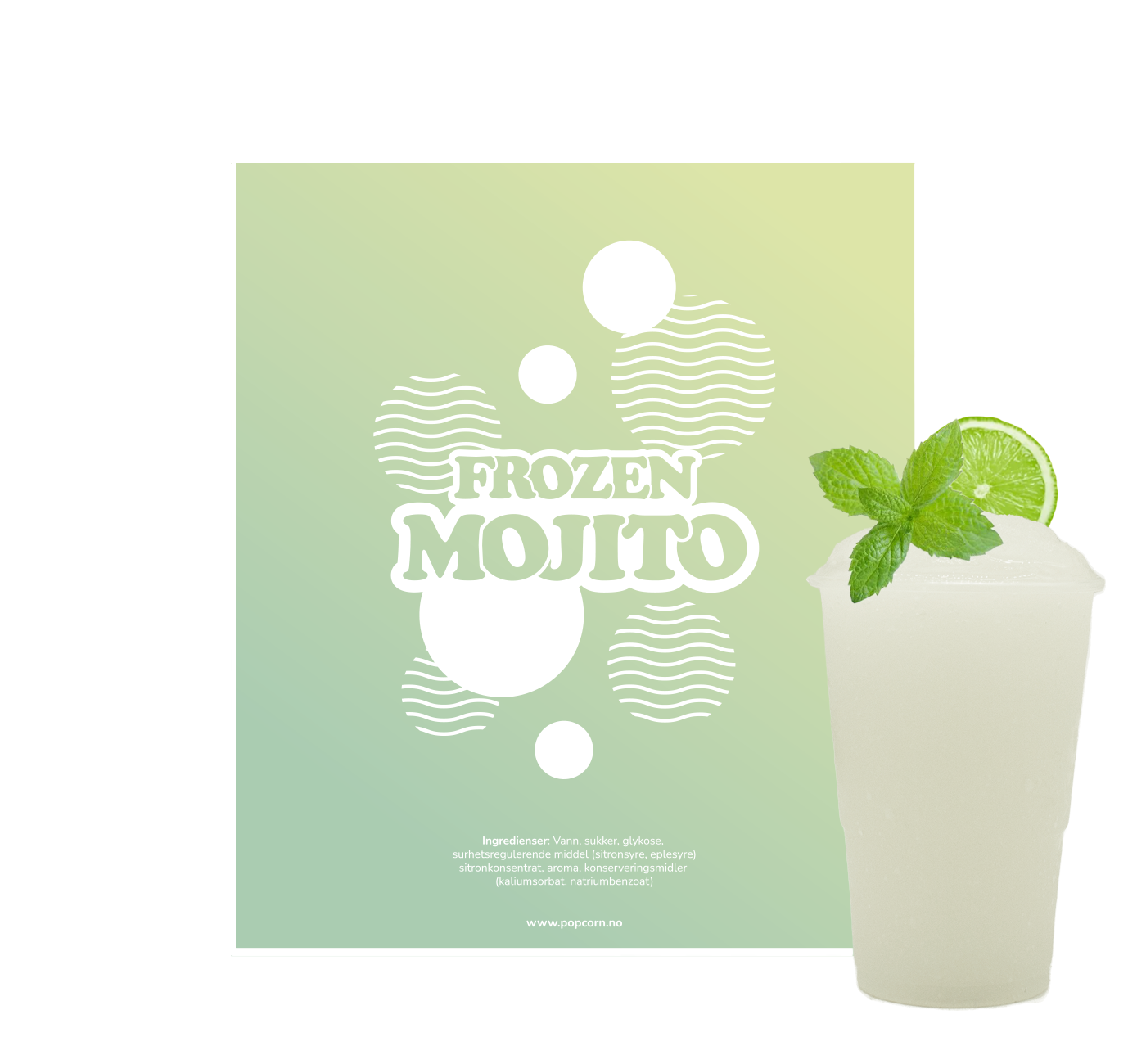 Drinkmiks Mojito 5 liter (25 liter ferdig drikke)