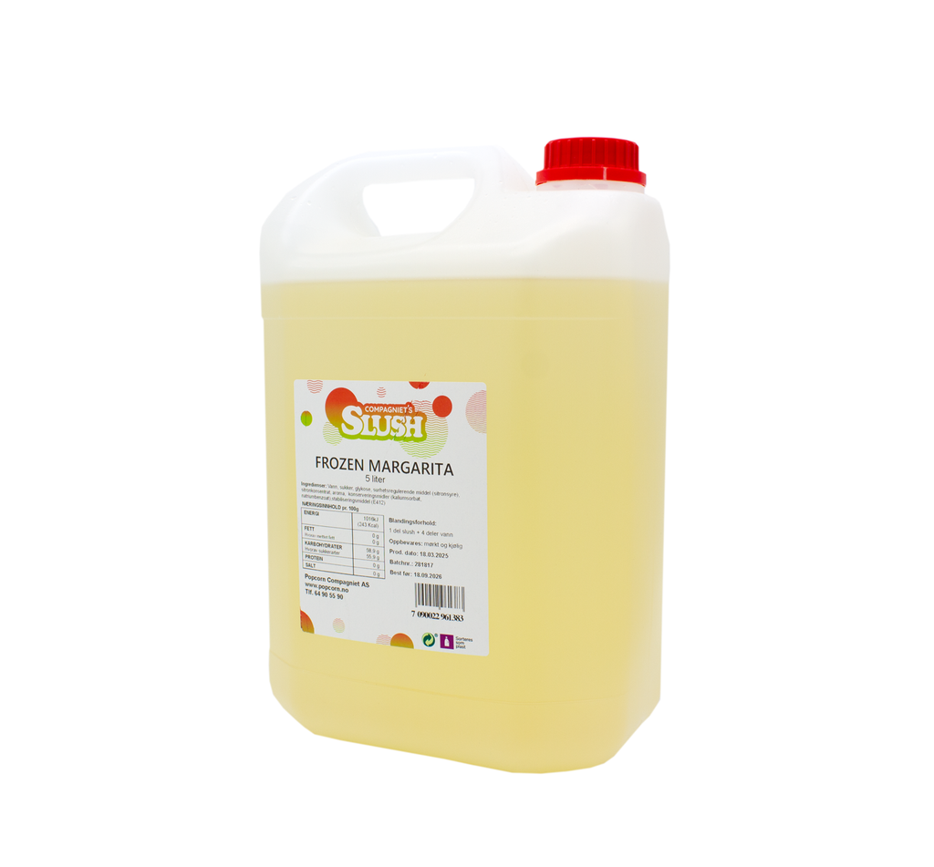 Drinkmiks Frozen Margarita 5 liter (25 liter ferdig drikke)