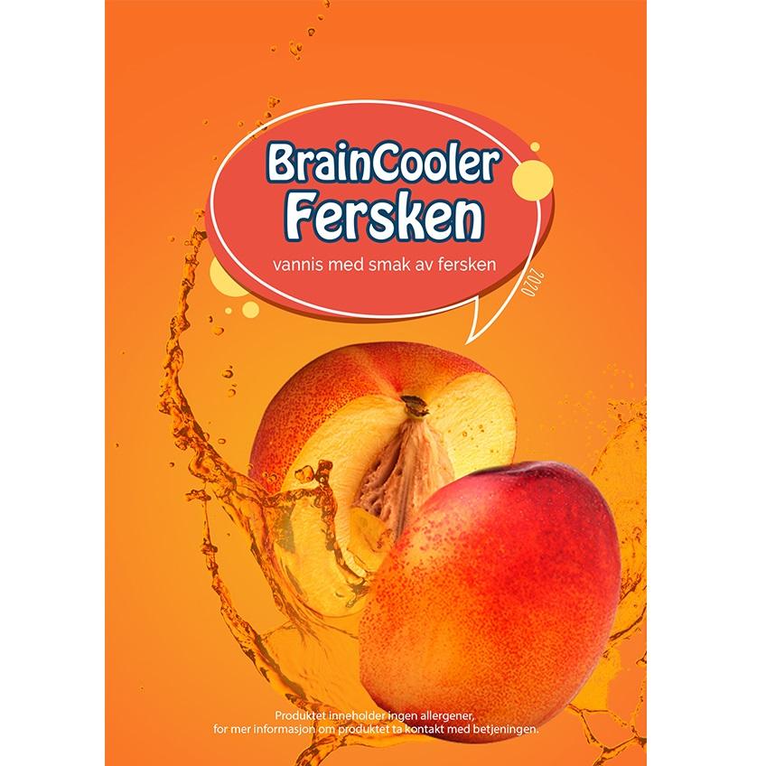 BrainCooler slushessens – Fersken