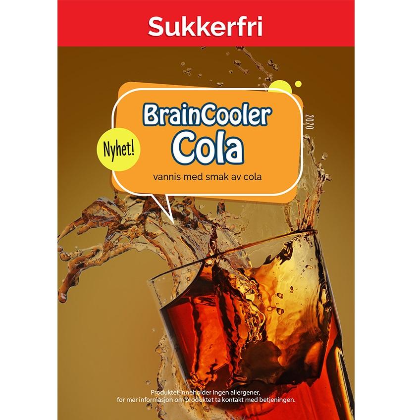 BrainCooler slushessens sukkerfri – Cola