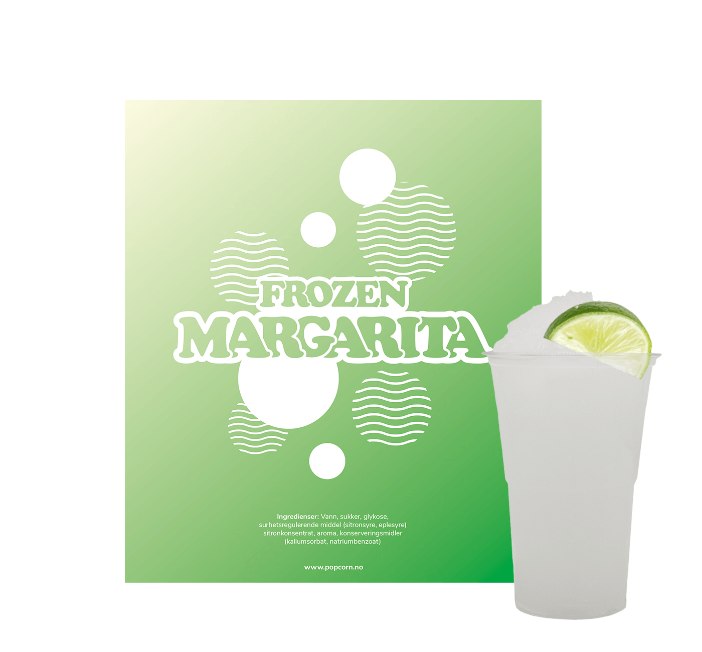 Drinkmiks Frozen Margarita 5 liter (25 liter ferdig drikke)
