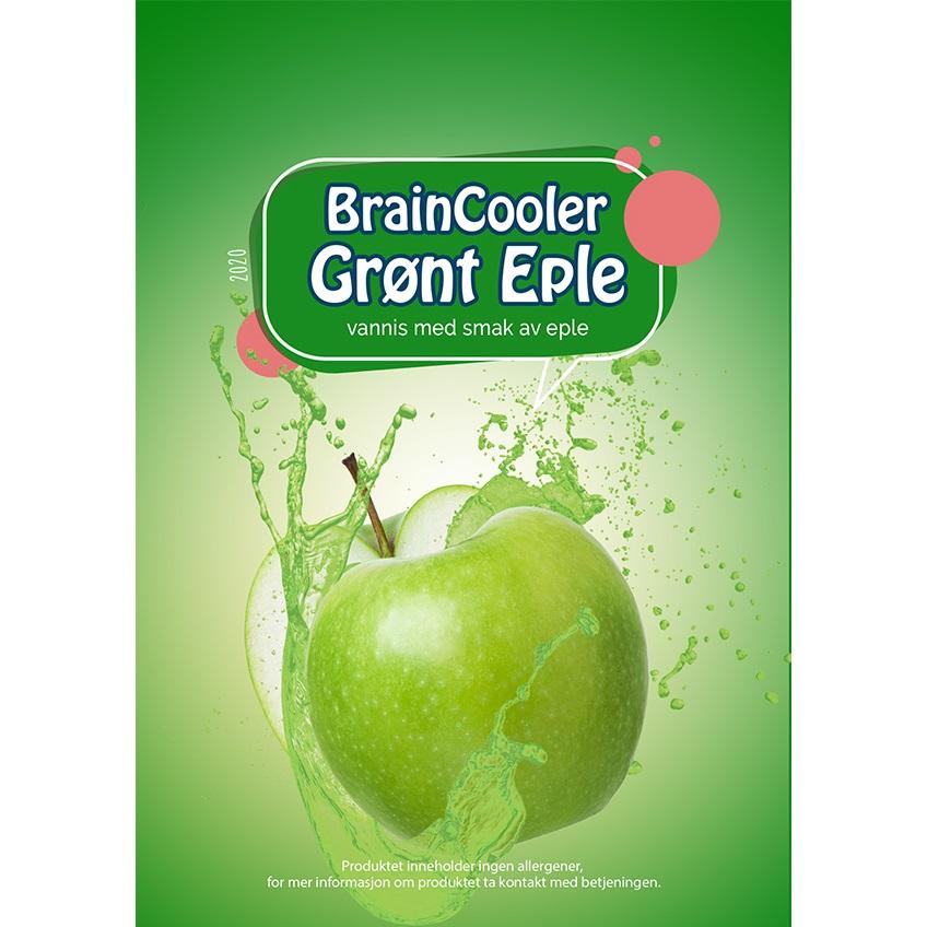 BrainCooler slushessens – Grønt eple