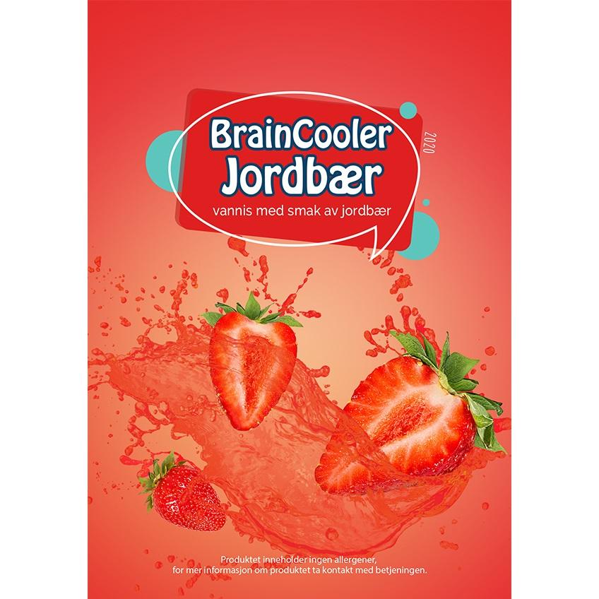 BrainCooler slushessens – Jordbær